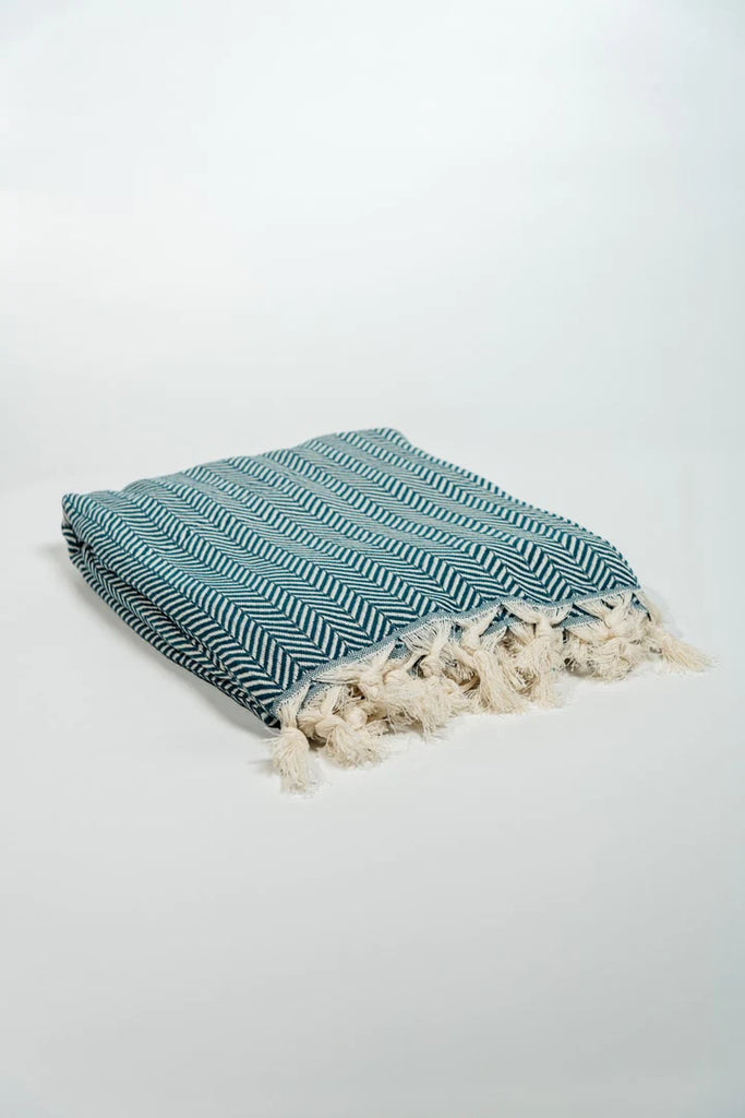Turkish Picnic Blanket/Throw - Ocean
