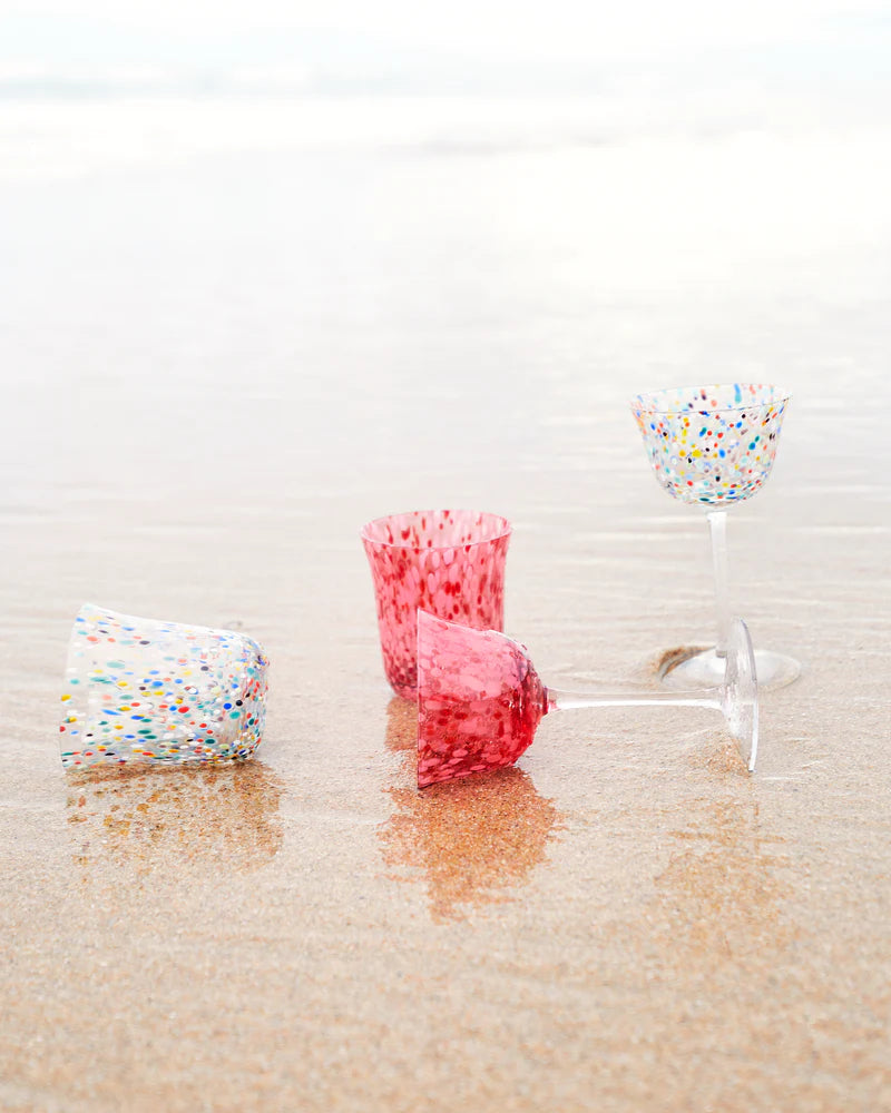 Party Speckle Tumbler Glass