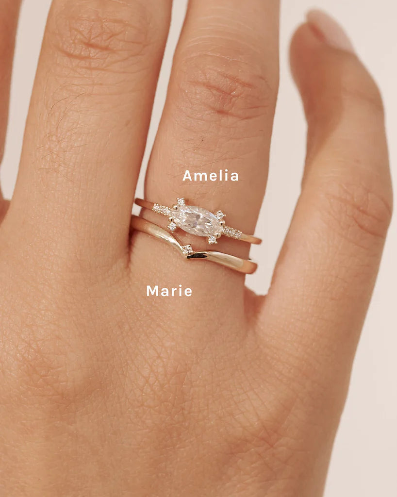 Marie Wishbone Ring