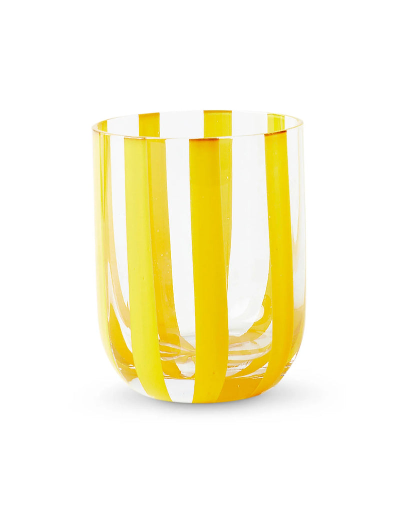 Golden Stripe Tumbler Glass (2P Set)