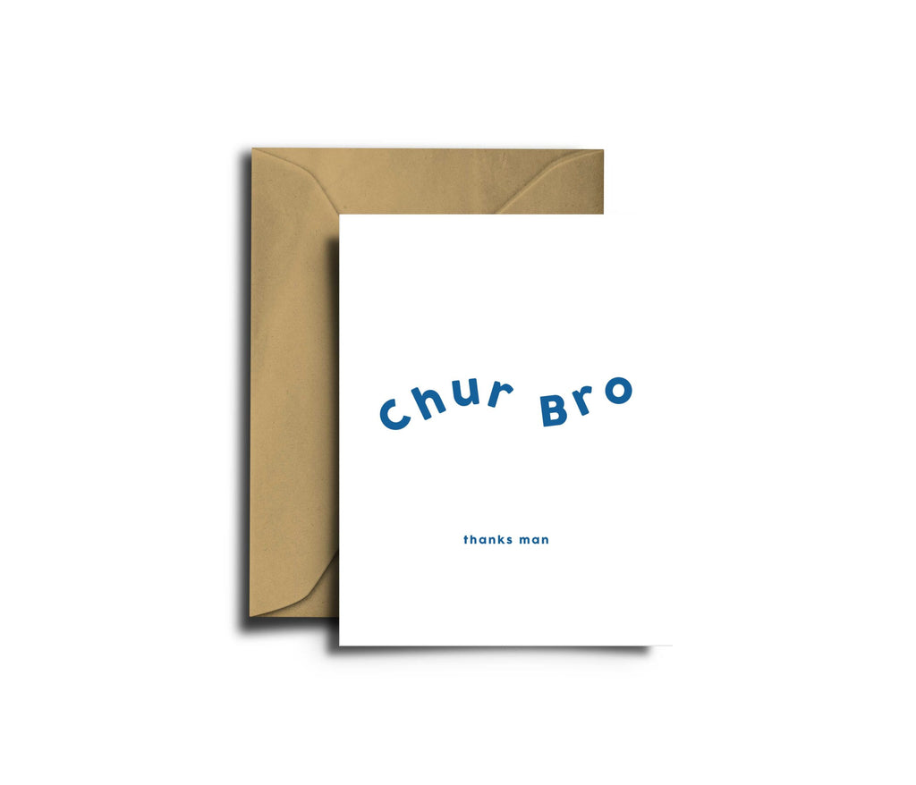 Chur Bro Card