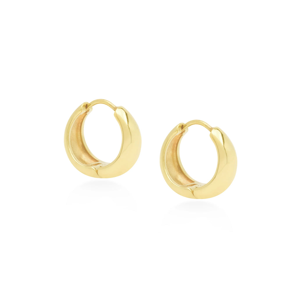 Florence Hoops - Gold Plated