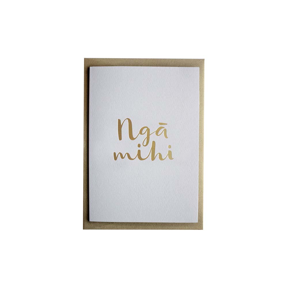 Paddington-Store-Card – Maimoa – Nga Mihi (Congratulations, Regards, Thank You)