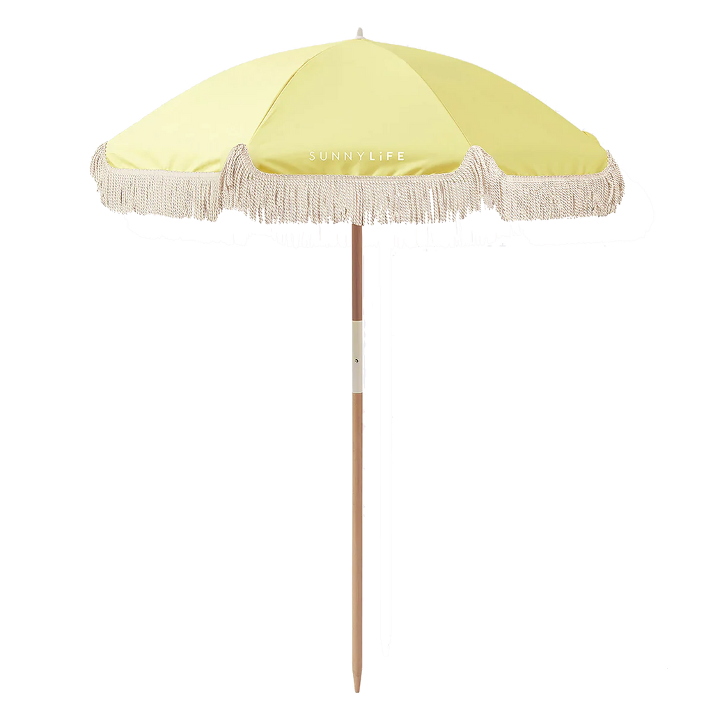 Luxe Beach Umbrella - Limoncello