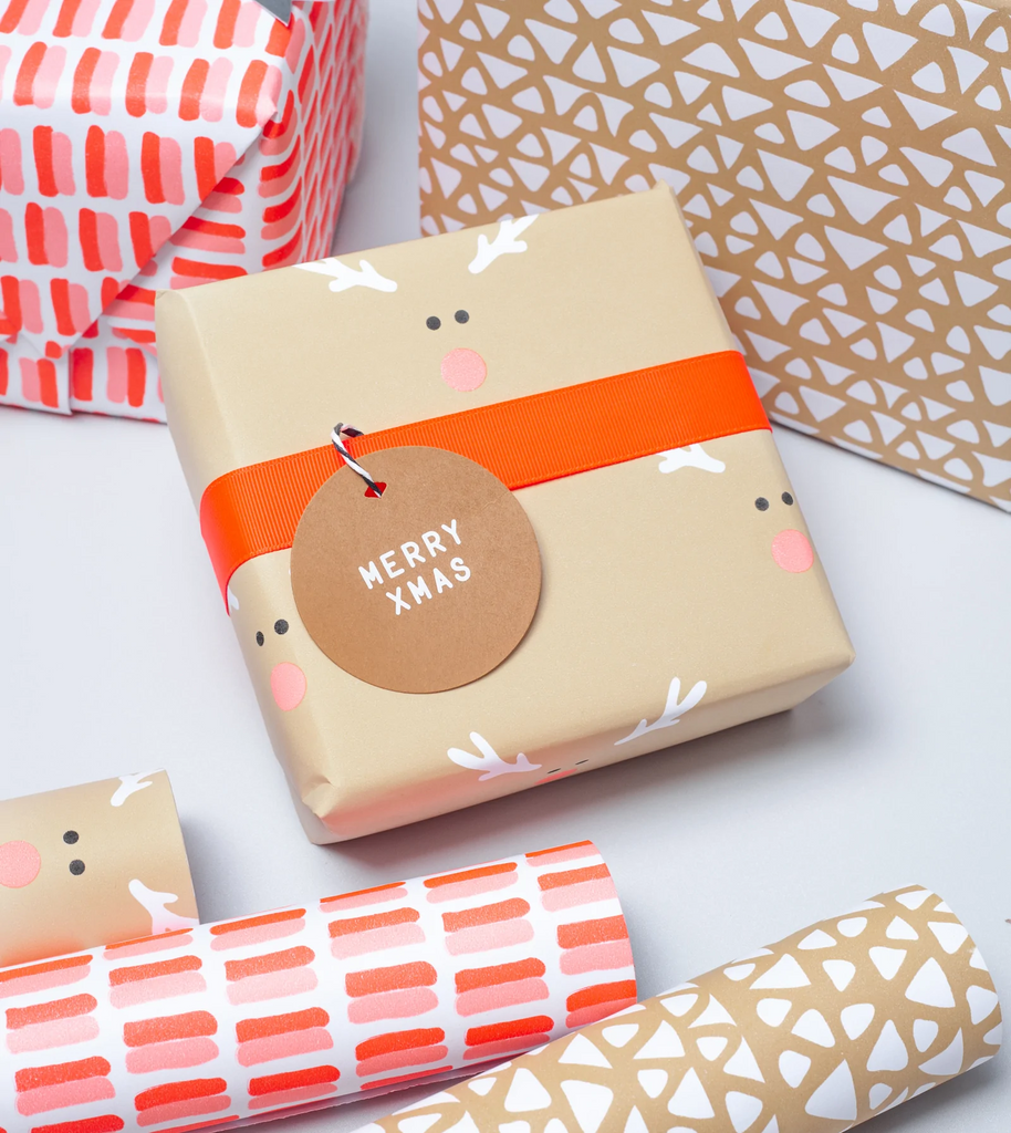Christmas Gift Wrap Roll - Reindeer