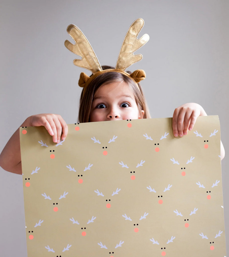 Christmas Gift Wrap Roll - Reindeer