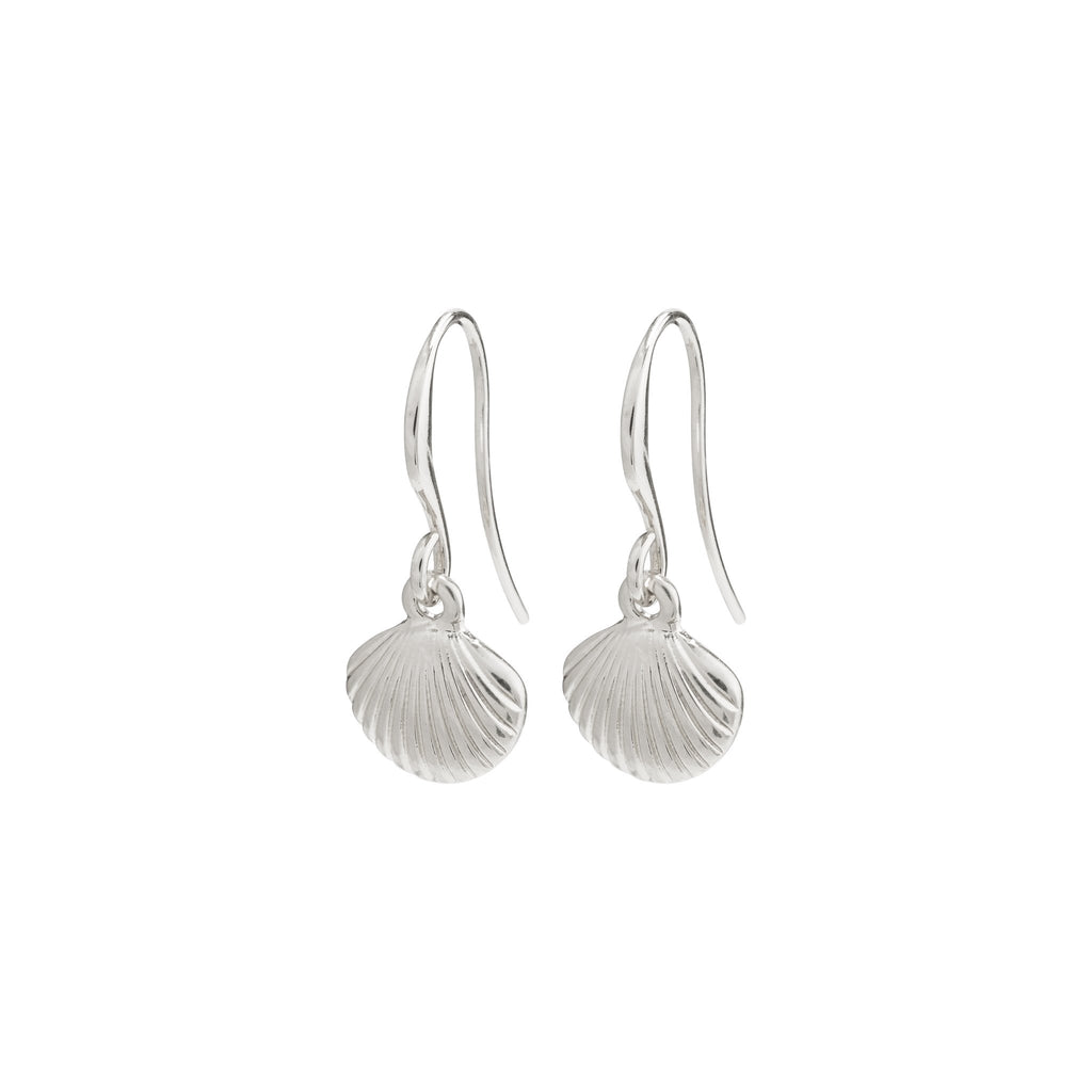 Paddington-Store-Pilgrim &#8211; Love Earrings Seashells &#8211; Silver Plated