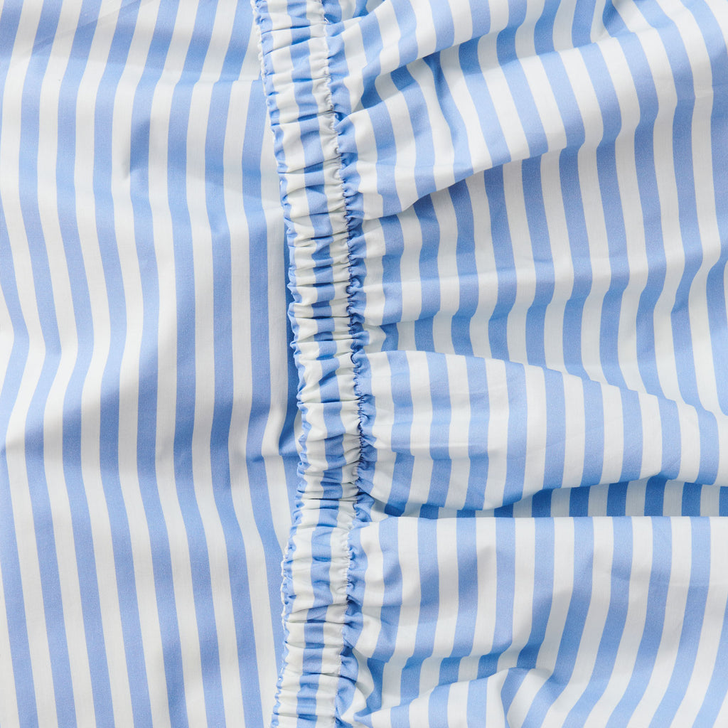 Seaside Stripe Cotton Fitted Sheet