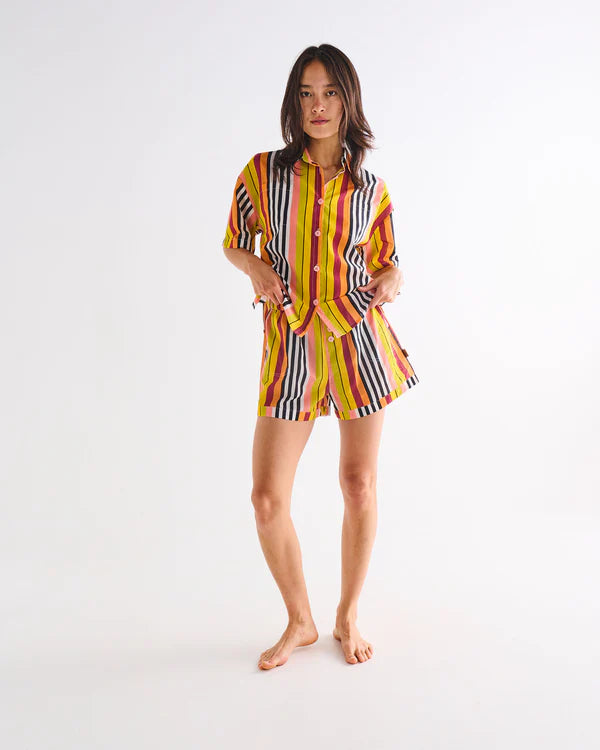 Cotton Pyjama Set - Casablanca