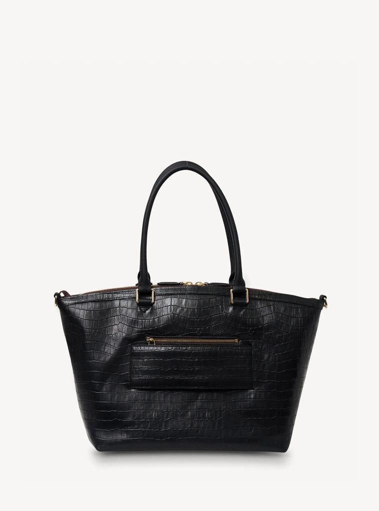 Milan Carry-All - Black Croc