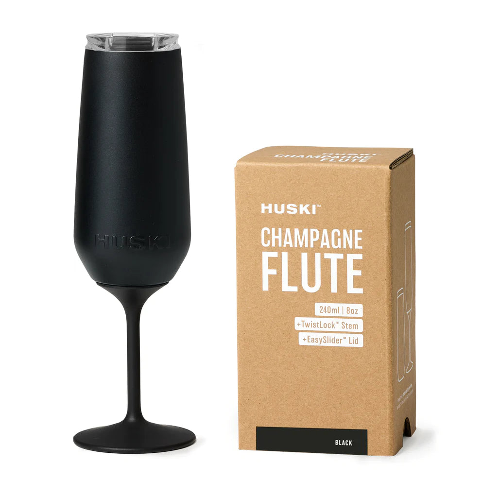 Champagne Flute Stemware - Black