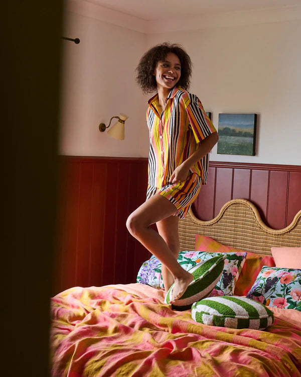 Cotton Pyjama Set - Casablanca