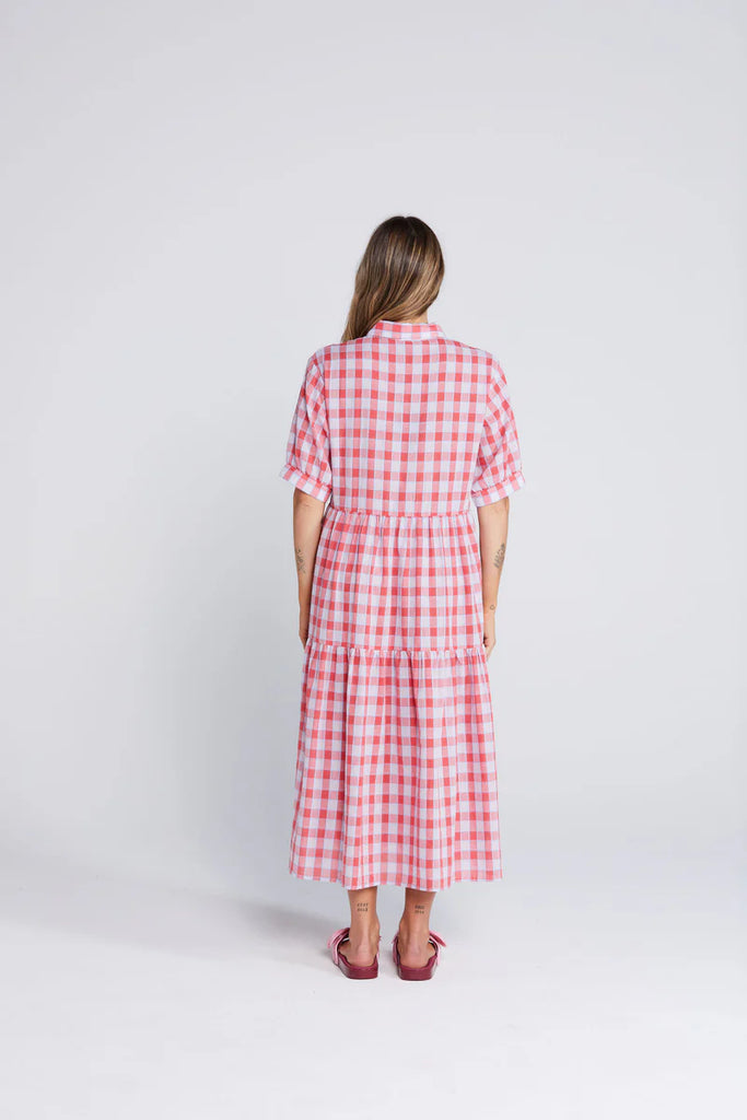 Luna Dress - Check Mate