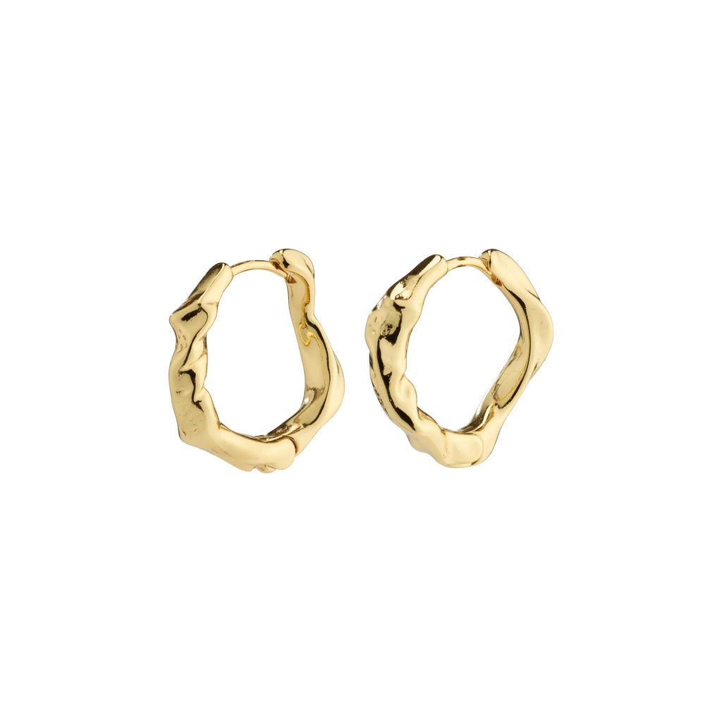 Anne Hoops - Gold Plated