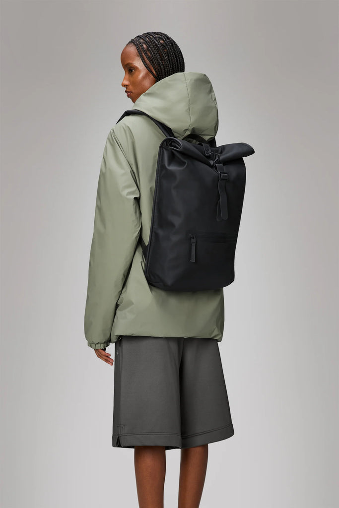 Rolltop Rucksack - Black