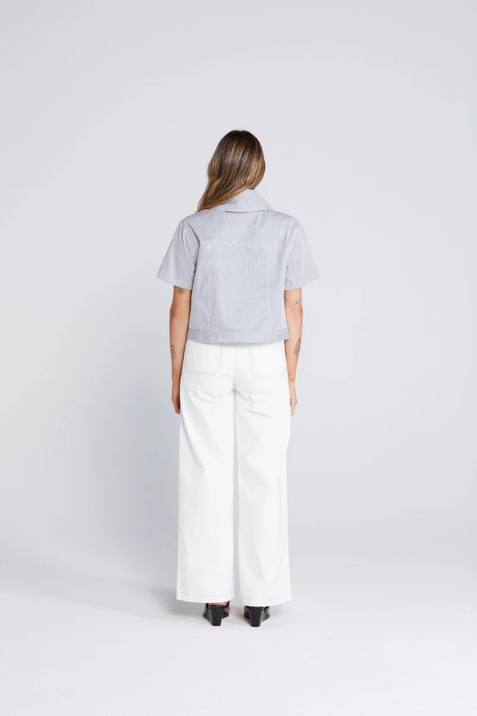 Zephrya Top - Seaside Stripe