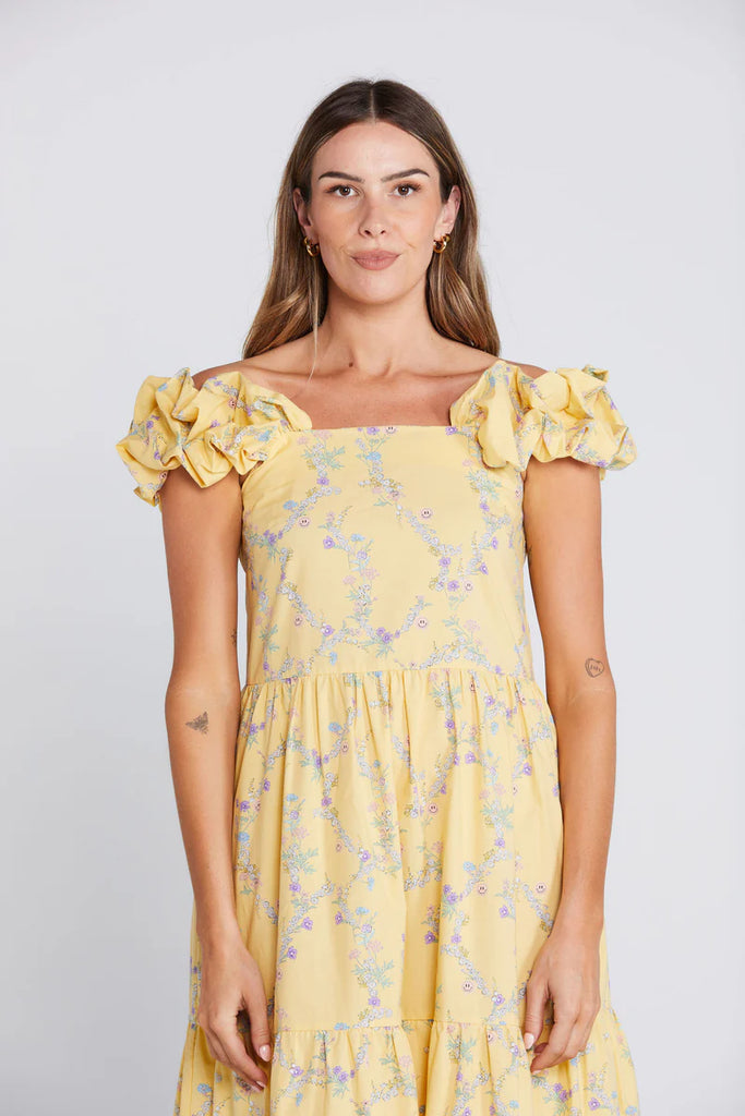 Ziggy Ruffle Dress - Sunny Smiles