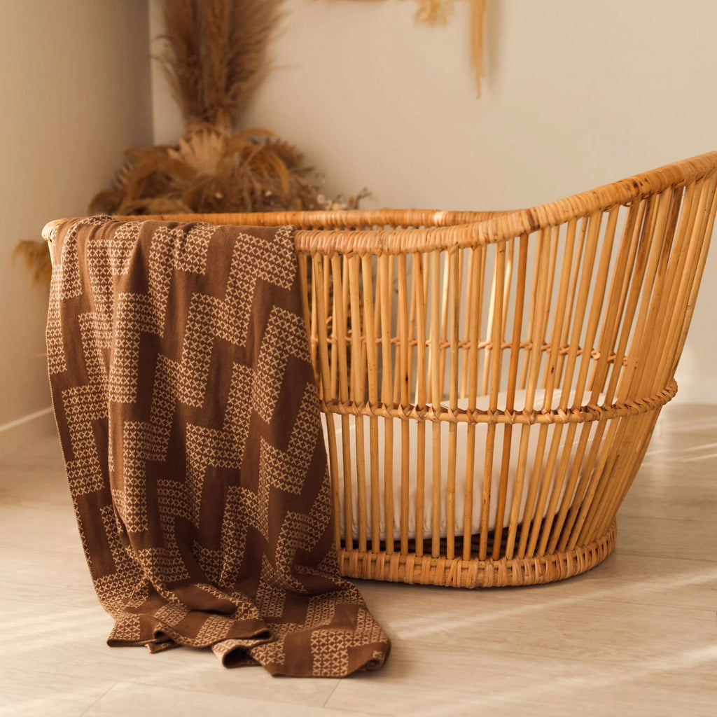 Pēpi Knitted Blanket -Poutama - Parauri