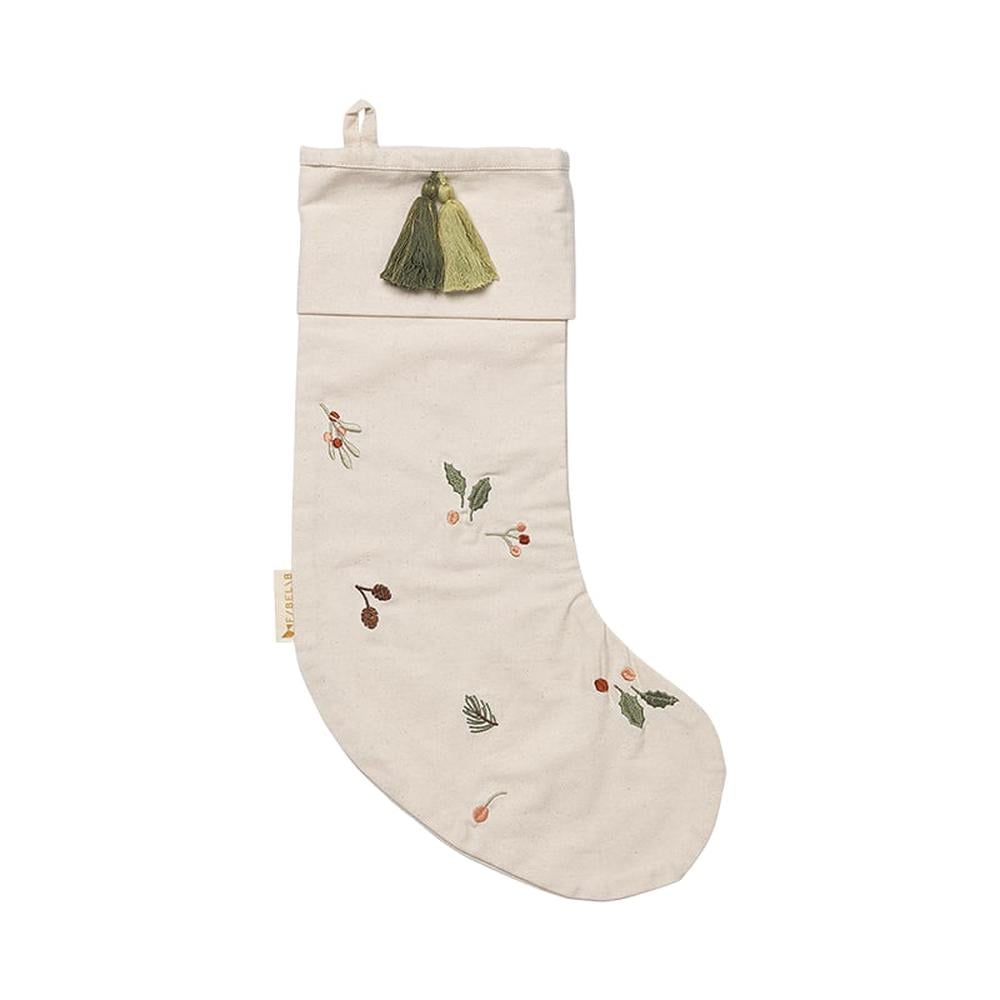 Christmas Stocking - Yule Greens embroidery