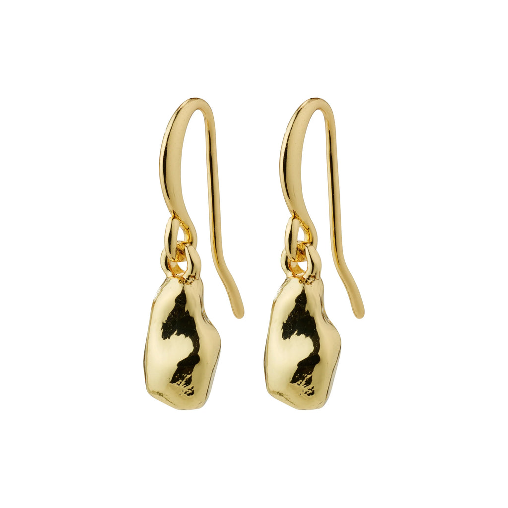 Chantal Recycled Earrings - Gold Plated