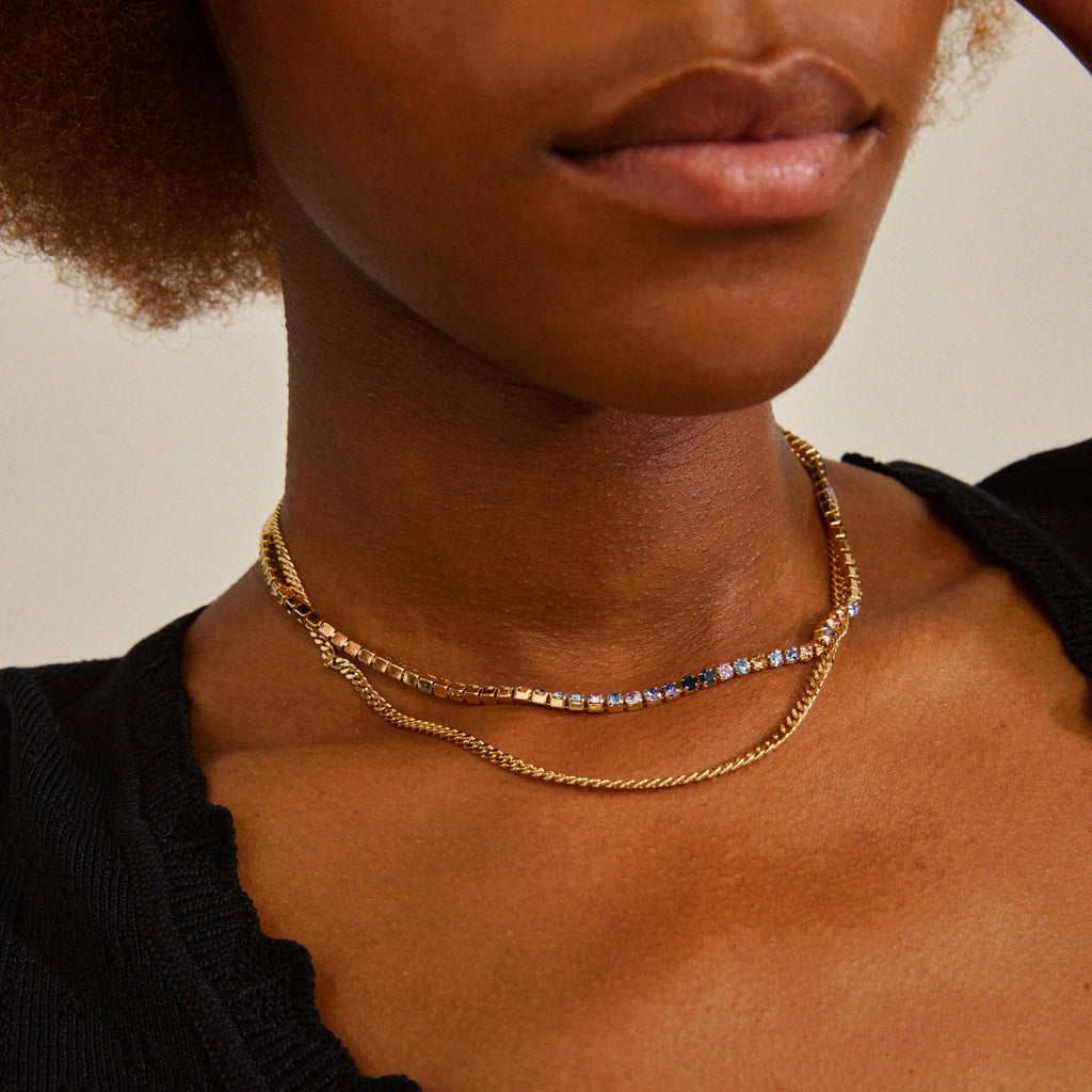 Reign Necklace 2 In 1 - Gold Plated