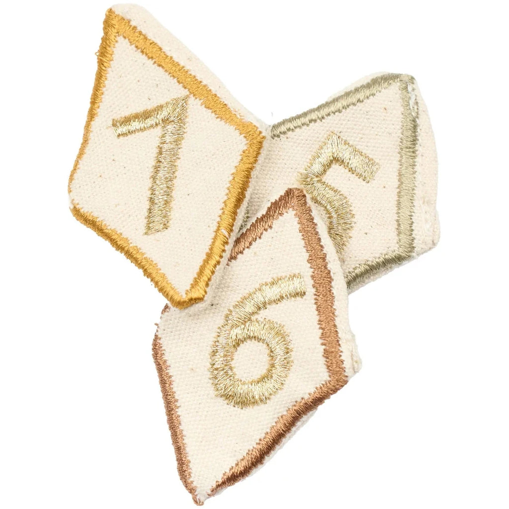 Birthday Crown with Numbers - Mustard