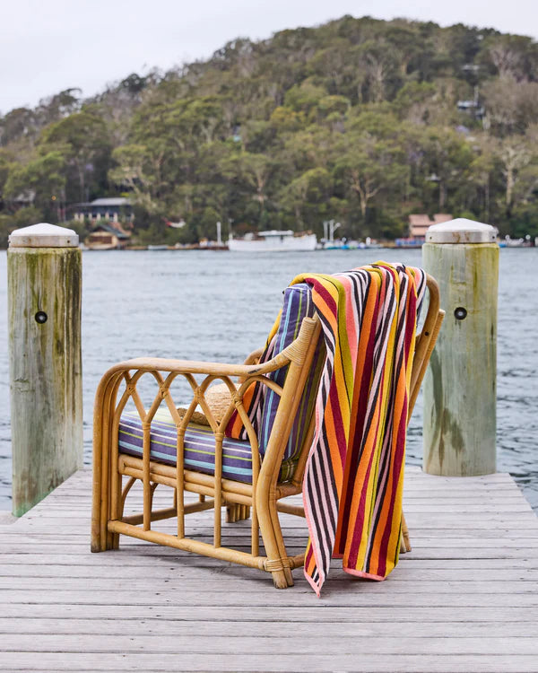 Terry Beach Towel - Casablanca