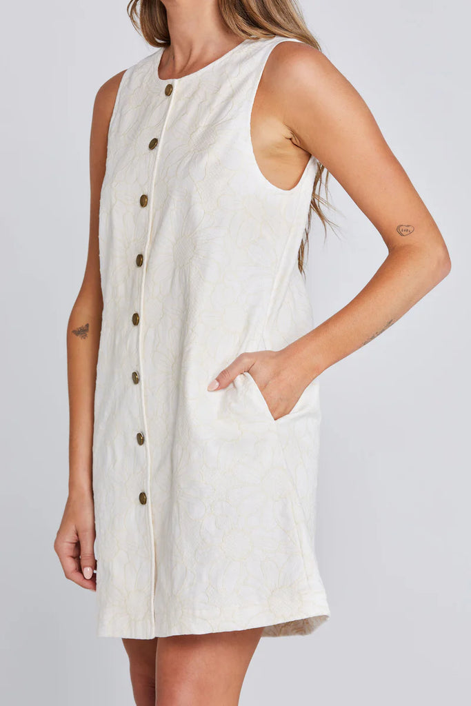 Effortless Dress - Creamy Daisy