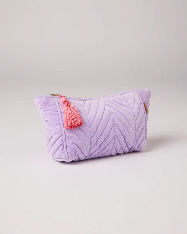 Toiletry Bag - Lilac Velvet