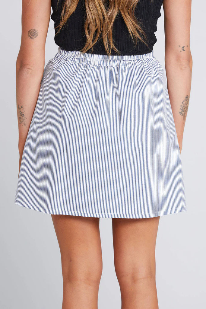 Zib Skirt - Seaside Stripe