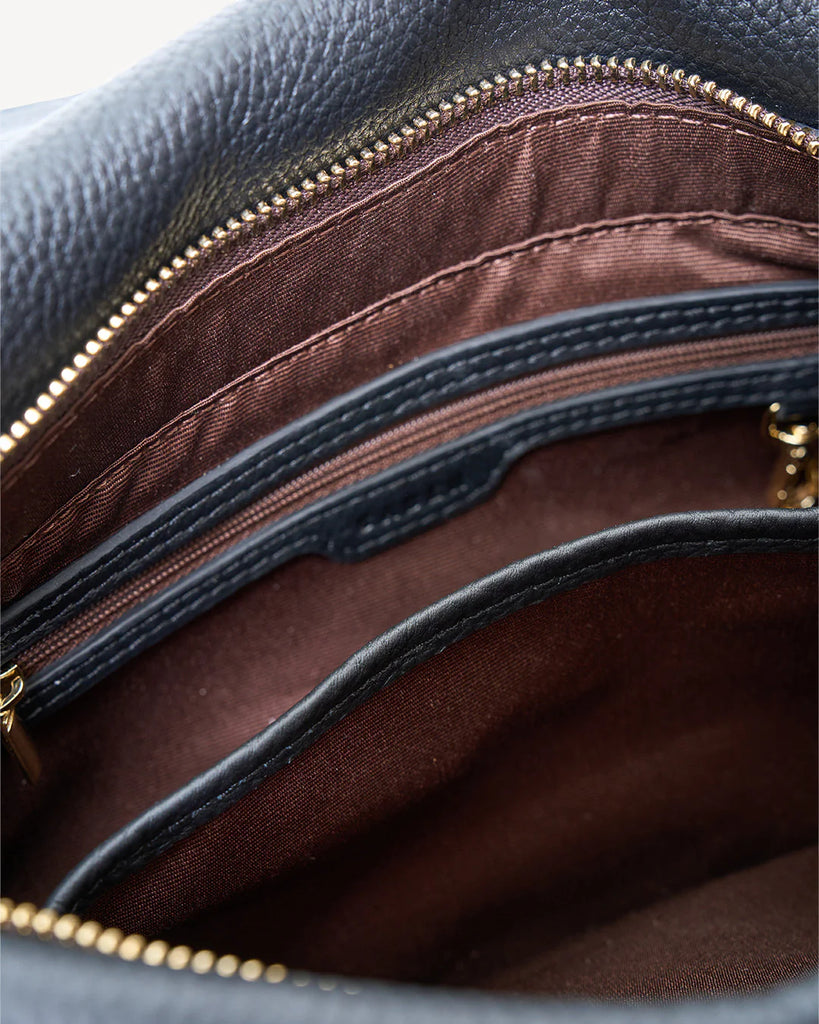 Beckett Crossbody - Black Luxe