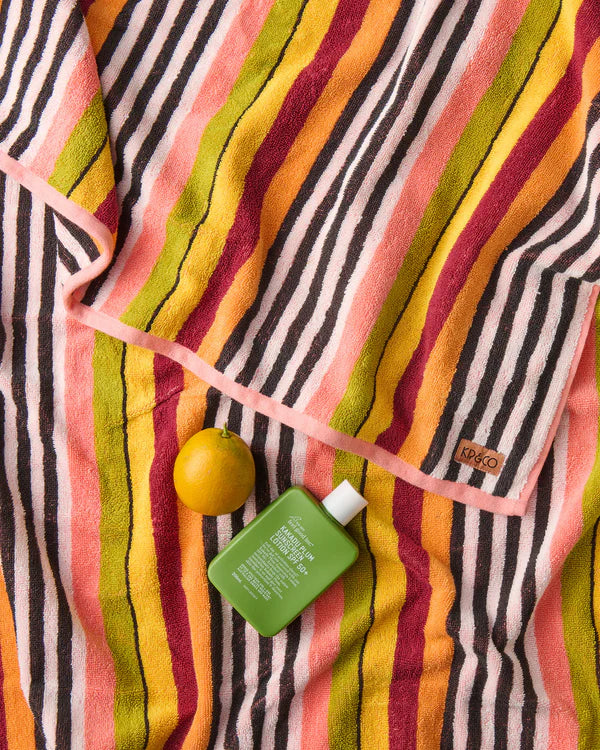 Terry Beach Towel - Casablanca