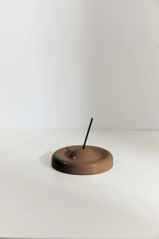 Dune Ceramic Incense Holder - Brown