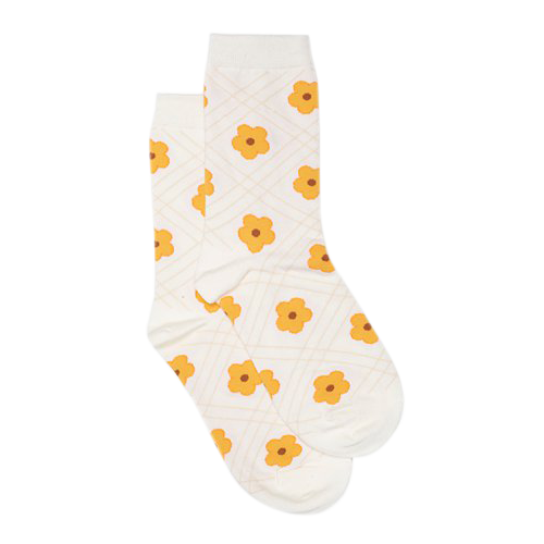 Socks - Mustard Flower