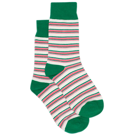 Socks - Green Stripe