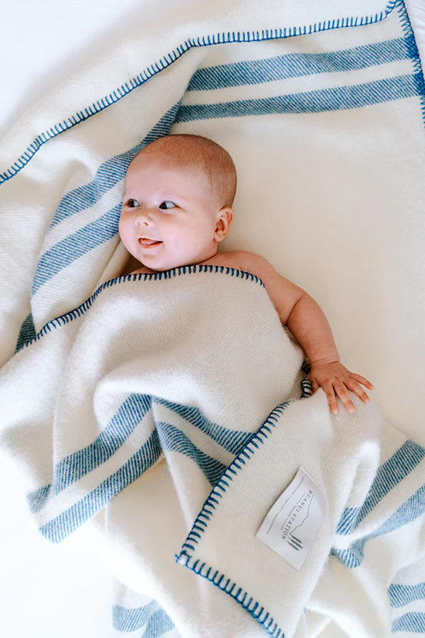 Baby Blanket - Barneys Blue