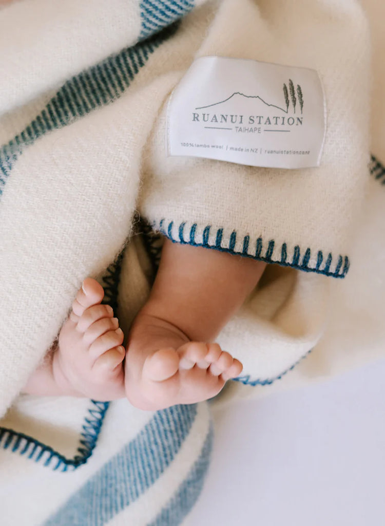 Baby Blanket - Barneys Blue