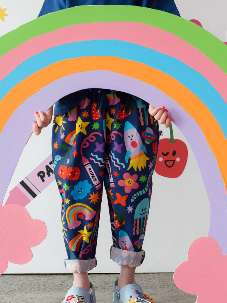 Barrel Pants - Sticker Book Print