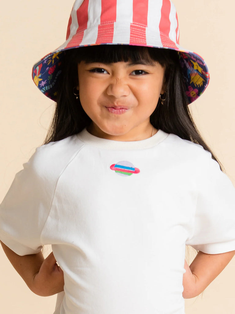 Bucket Hat - Stickers & Stripes