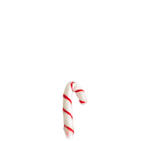 Felt Christmas Decoration - Candy Cane