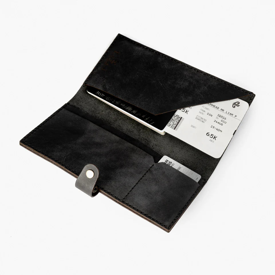 Passport Cover - Black