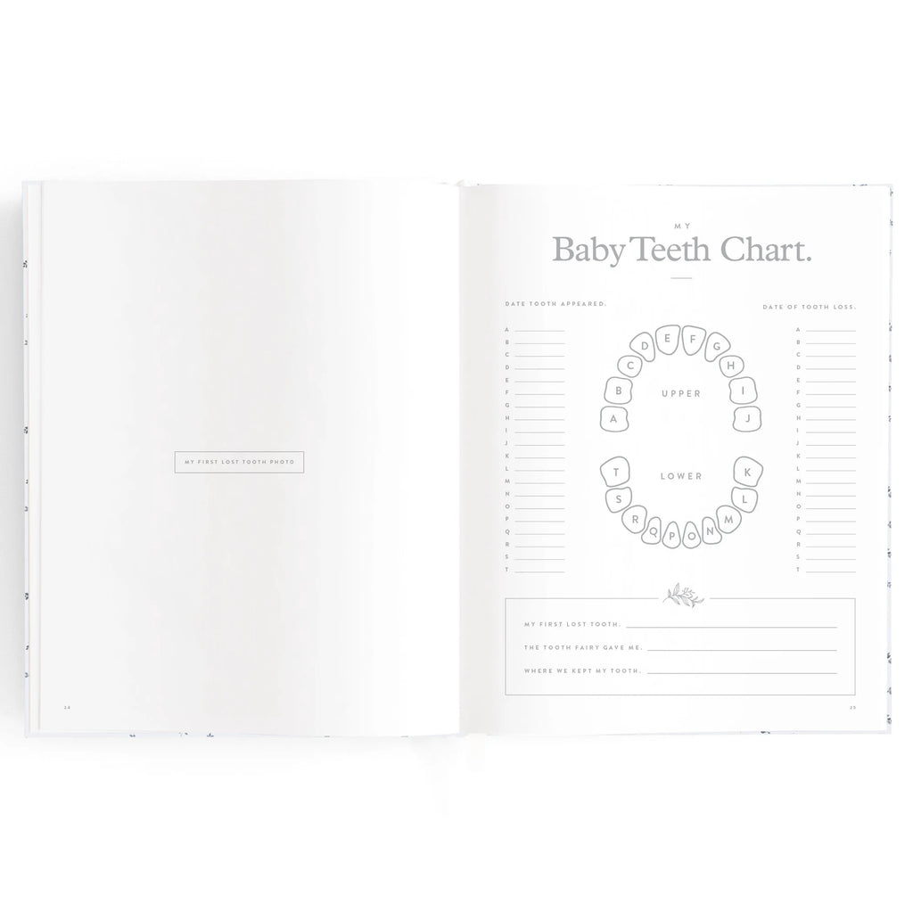 Baby Book - Bluebell