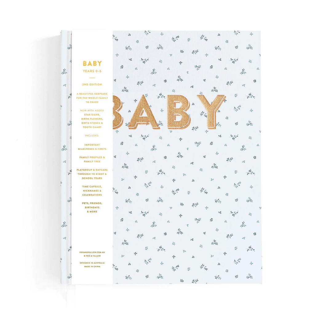 Baby Book - Bluebell