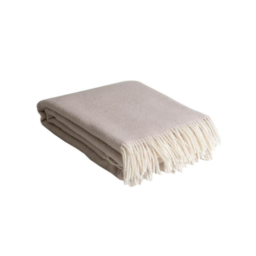 Wool Blanket - Earth Sand