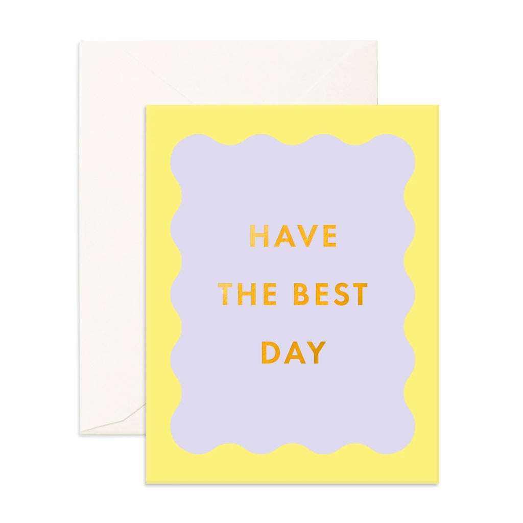 Card - Best Day - Wiggle Frame