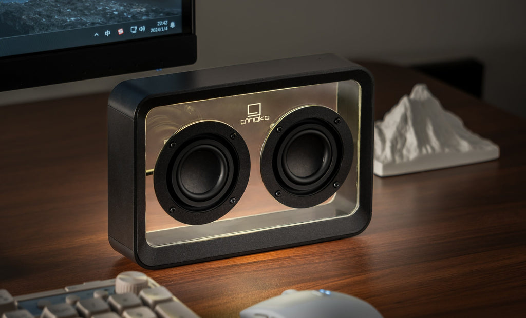 Mage See-Through Bluetooth Speaker - Black