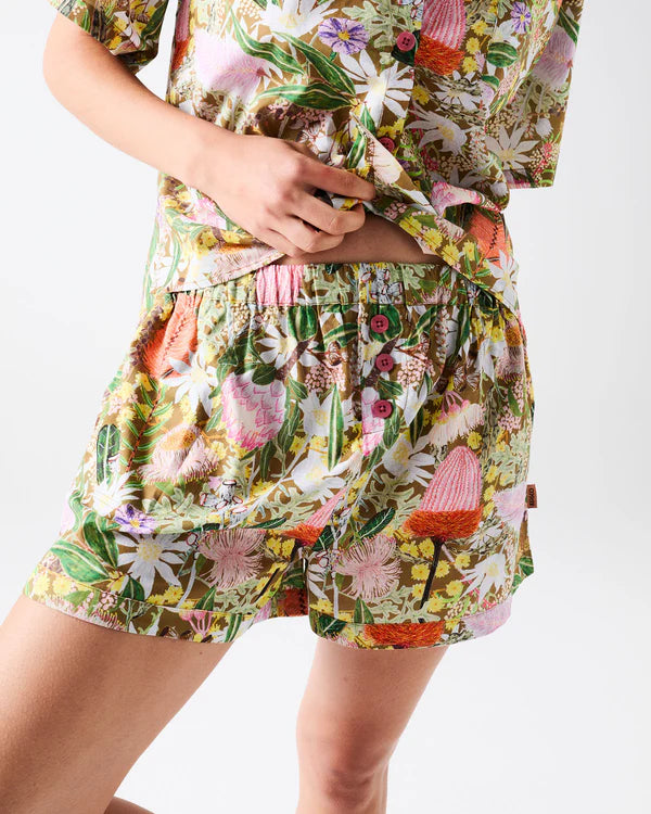 Cotton Pyjama Set - Native Plantation