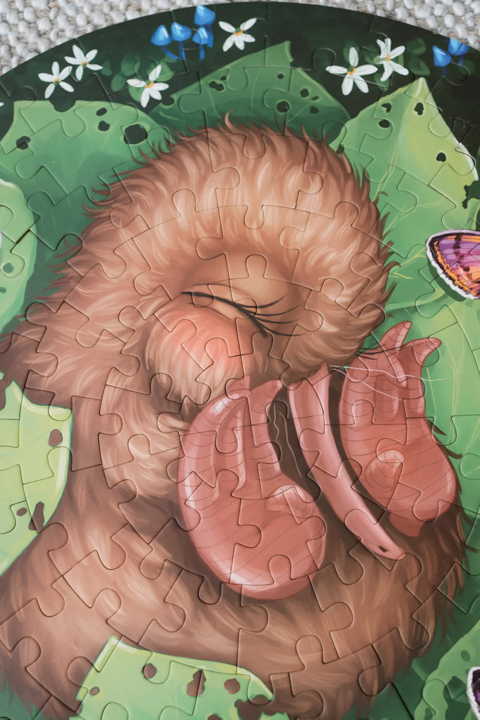 Kiwi Dreams - 100 Piece Round Puzzle