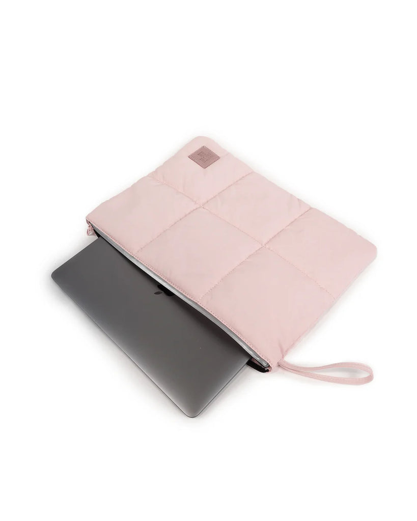 Baby Pink Puffy 14-Inch Laptop Case