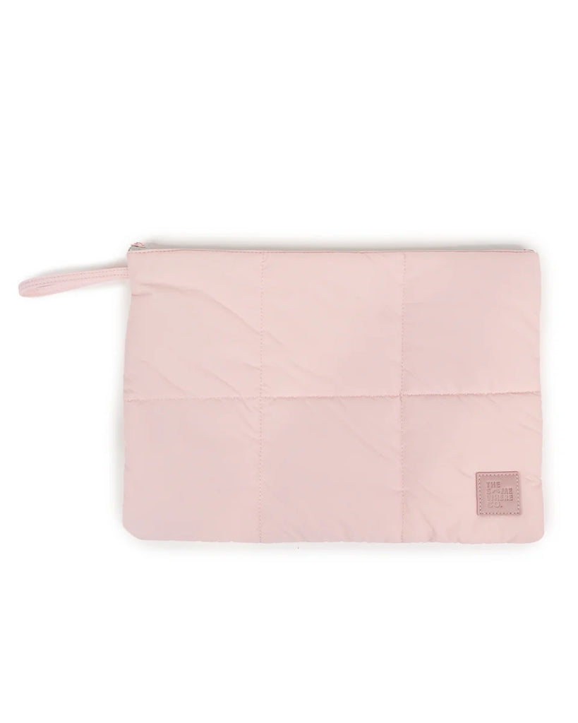 Baby Pink Puffy 16-Inch Laptop Case